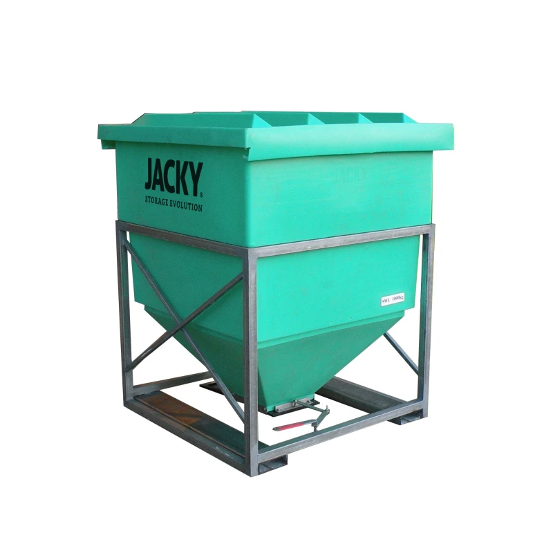 JB1000/2 1000 Ltr Centre Fast Discharge Bin