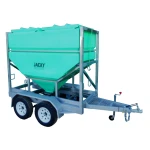 2000kg feed out trailer 2