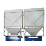 Two JVMS1600/2 1600 Ltr Feed Mill Bins