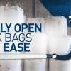 Safely open bulk bags with ease