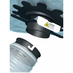 JACKY® Raimo bulk bag dispenser close up hose