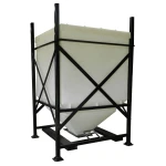 BLM1600/2 1600 Ltr Centre Discharge Stackable Hopper Bin